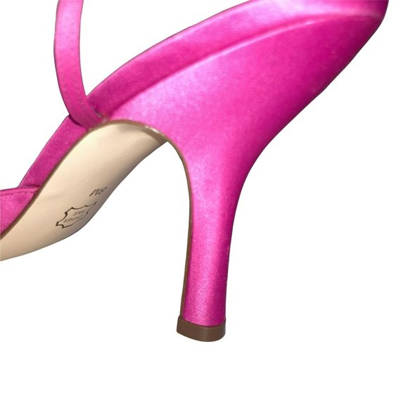 Sam & Libby Magenta Slingback Heels | Size 8M - Picture 9 of 10